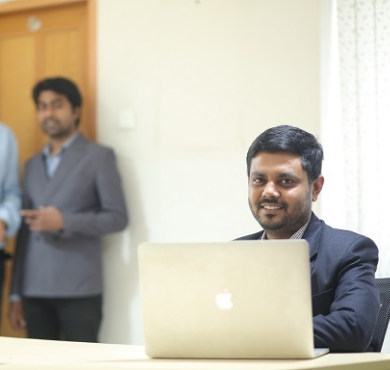 Working session in our Dhaka office