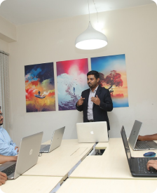 Engineering team at work in Dhaka